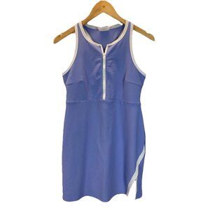 Sage Collective‎ Ladies Active Tennis Pickleball Dress w Shorts Large Size Blue
